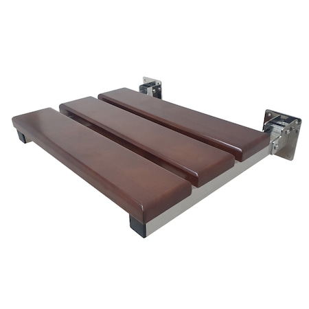 Kingston Brass 19.13 L, Stainless Steel;Red Oak Wood, Polished Stainless Steel KBSS1916CP